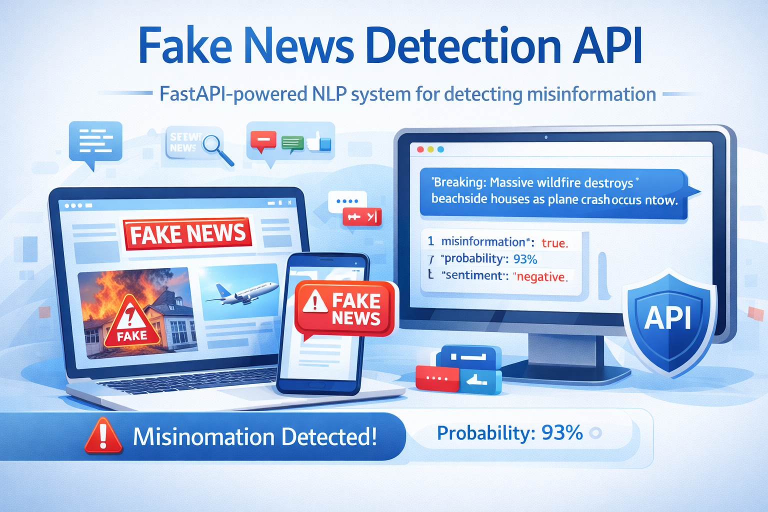 Fake News Detection API