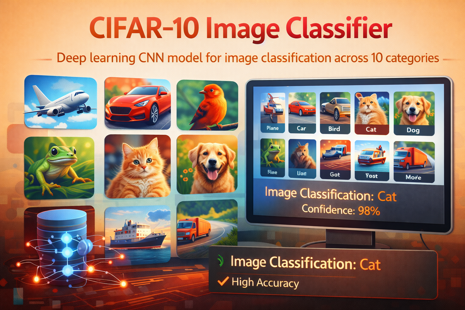 CIFAR-10 Image Classifier